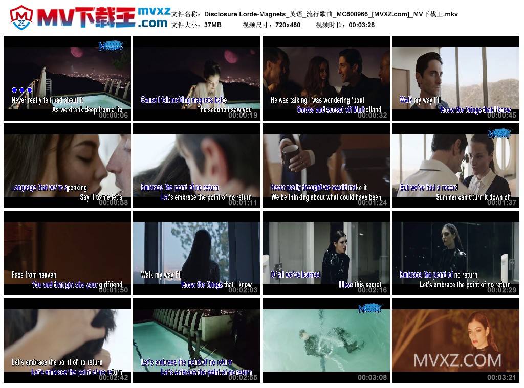 Disclosure Lorde-Magnets_英语_流行歌曲_MC800966